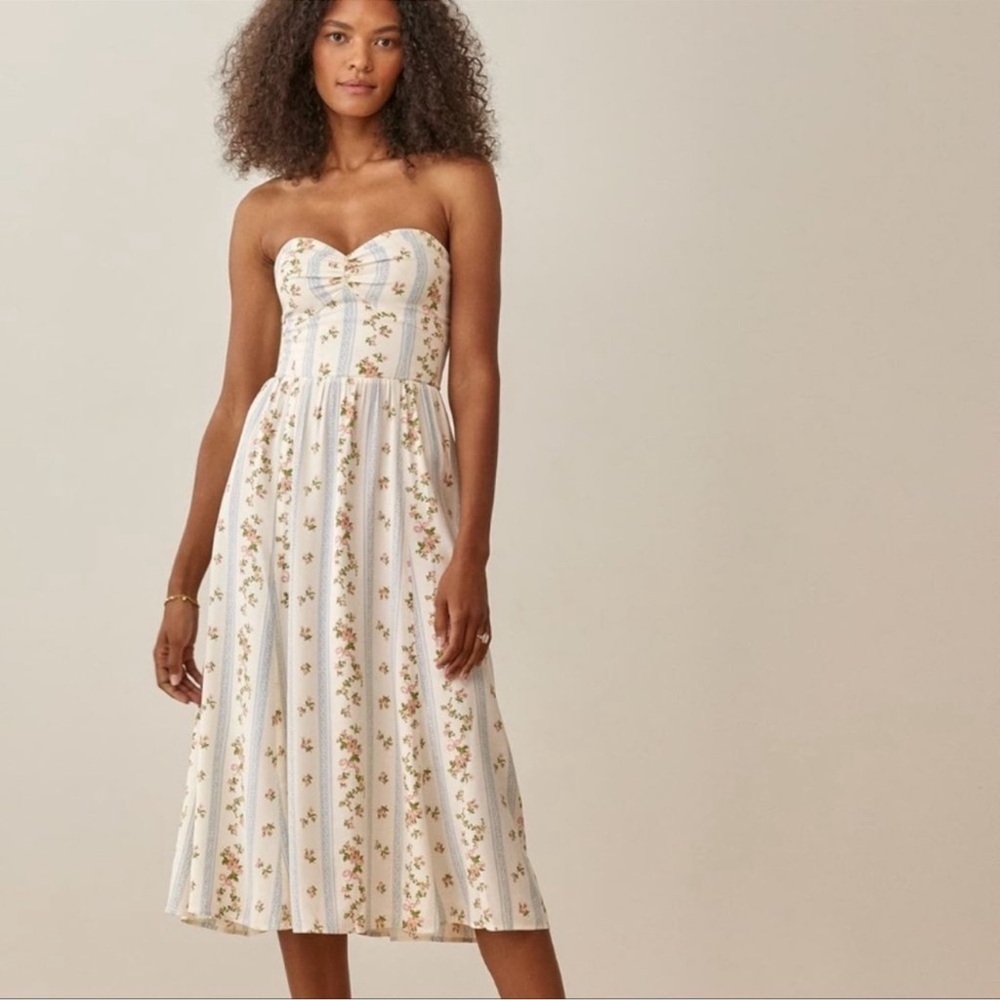 Reformation Aymeline Dress in Surrey Size 8 NWT